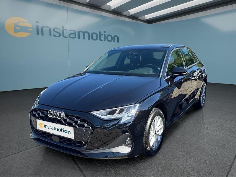 Schwarz Gebraucht 2025 Audi A3 Sportback Limousine | 28.649 € (Superpreis) - Bild 1/4