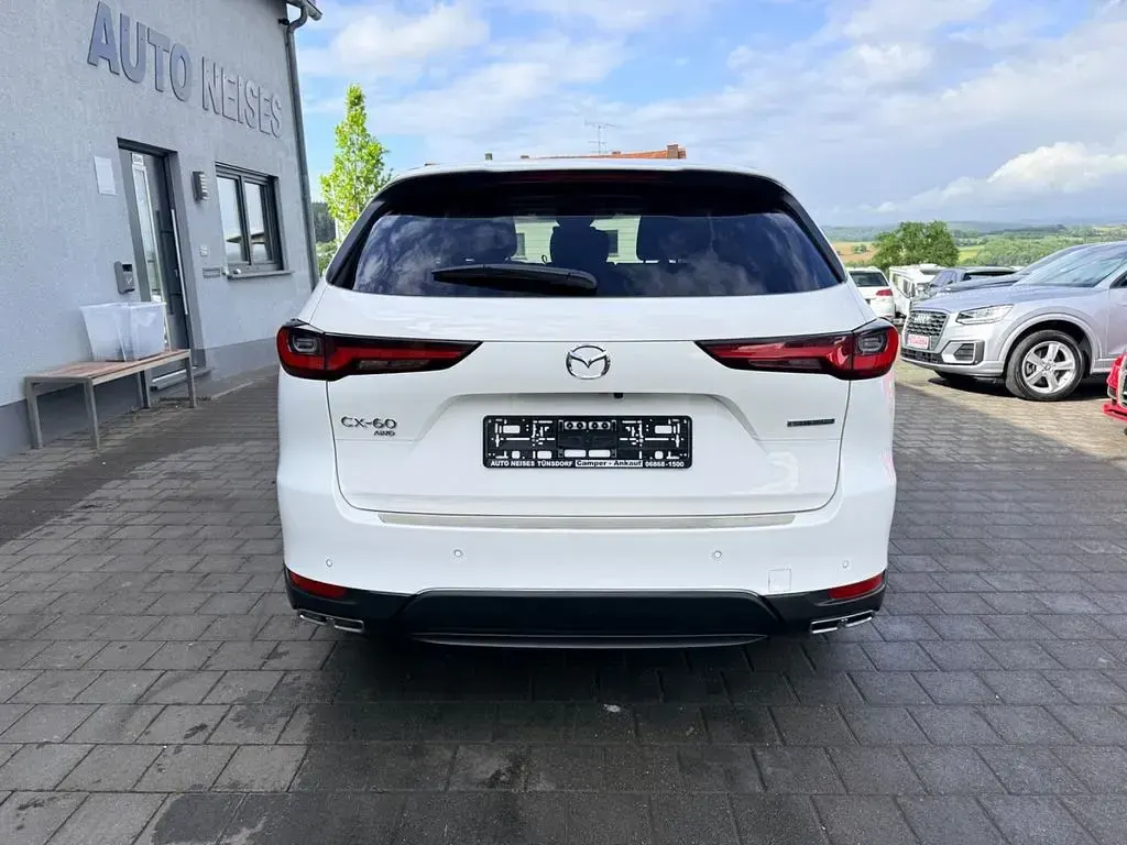Gebraucht Mazda CX-60 Exclusive-Line 192 PS (141 kW) 2023 Weiß SUV