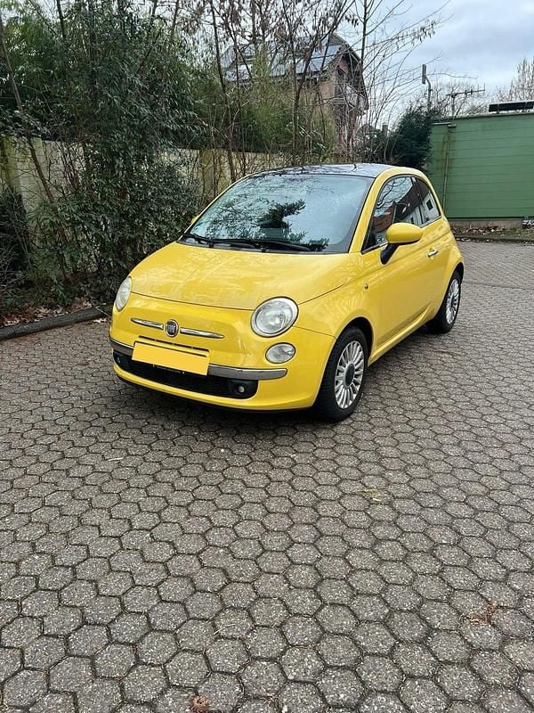 Gebraucht Fiat 500 100 PS (73 kW) 2009 Gelb Cabrio