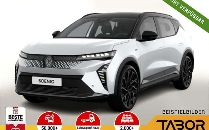 Perlmuttweiß metallic + black Neu 2025 Renault Renault Scenic E-Tech Esprit Alpine SUV | 46.591 € - Bild 1/4