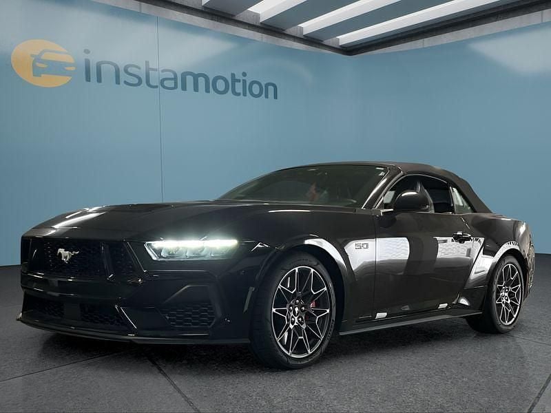 Schwarz Neu 2025 Ford Mustang Convertible Cabrio | 68.549 € (Etwas zu teuer) - Bild 1/4