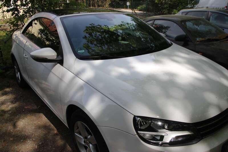 Weiß Gebraucht 2012 VW Eos Cabrio | 14.900 € - Bild 1/4