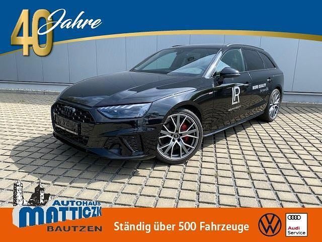 Mythosschwarz metallic (metallic) Gebraucht 2024 Audi A4 Competition Kombi | 39.639 € (Fairer Preis) - Bild 1/4