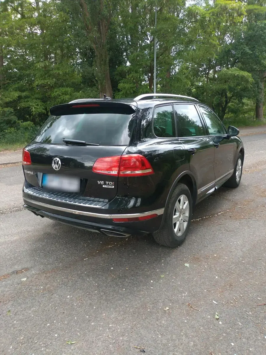 Gebraucht VW Touareg R-line 262 PS (192 kW) 2015 Schwarz SUV