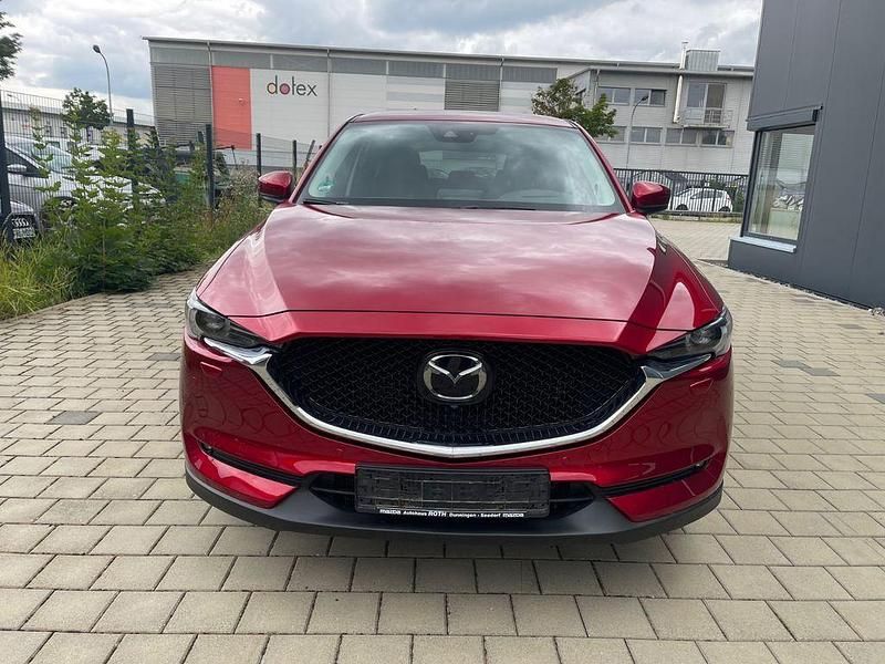Rot Gebraucht 2019 Mazda CX-5 Sports-Line SUV | 21.999 € (Etwas zu teuer) - Bild 1/4