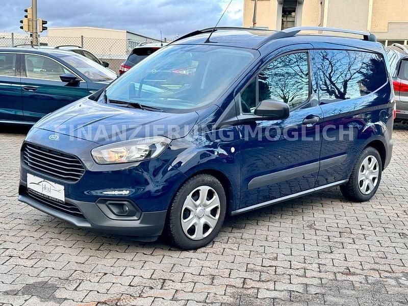 Blau Gebraucht 2021 Ford Transit Trend Van / Kleinbus | 13.999 € (Superpreis) - Bild 1/4