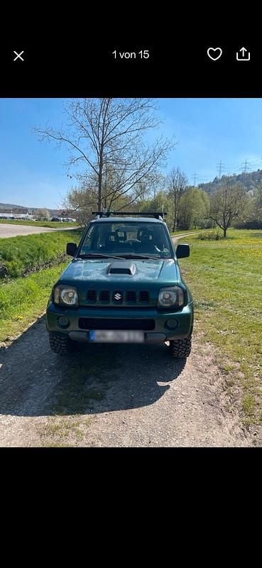 Second-hand Suzuki Jimny 72 CP (52 kW) 2005 Verde SUV
