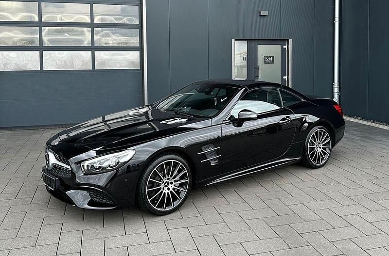Schwarz Gebraucht 2017 Mercedes SL500 Cabrio | 69.700 € (Fairer Preis) - Bild 1/4