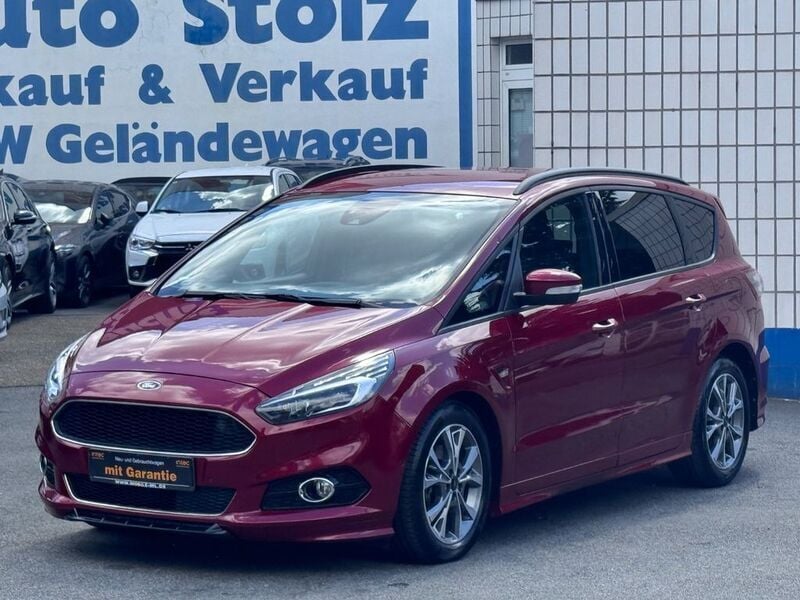 Rot Gebraucht 2019 Ford S-MAX ST-Line Van / Kleinbus | 23.850 € (Superpreis) - Bild 1/4