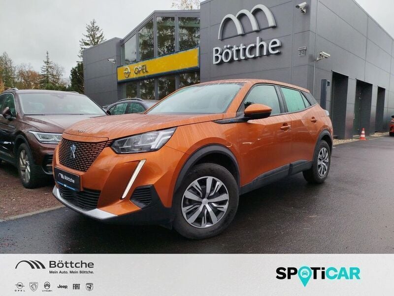Lackierung orange fusion/typ aussenverkleidung metalliclackierung Gebraucht 2021 Peugeot e-2008 Active SUV | 15.880 € (Superpreis) - Bild 1/4
