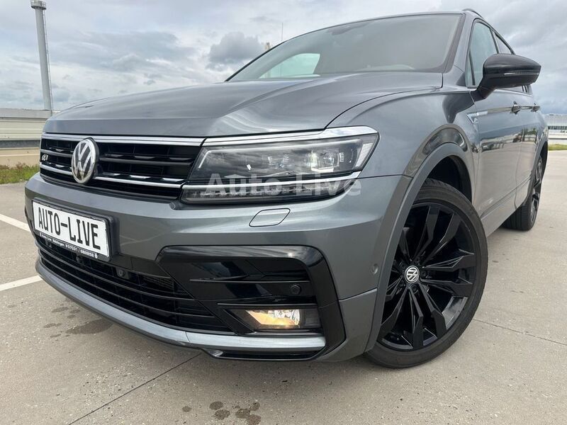 Platinum grey metallic Gebraucht 2021 VW Tiguan Allspace R-line SUV | 28.990 € (Fairer Preis) - Bild 1/4