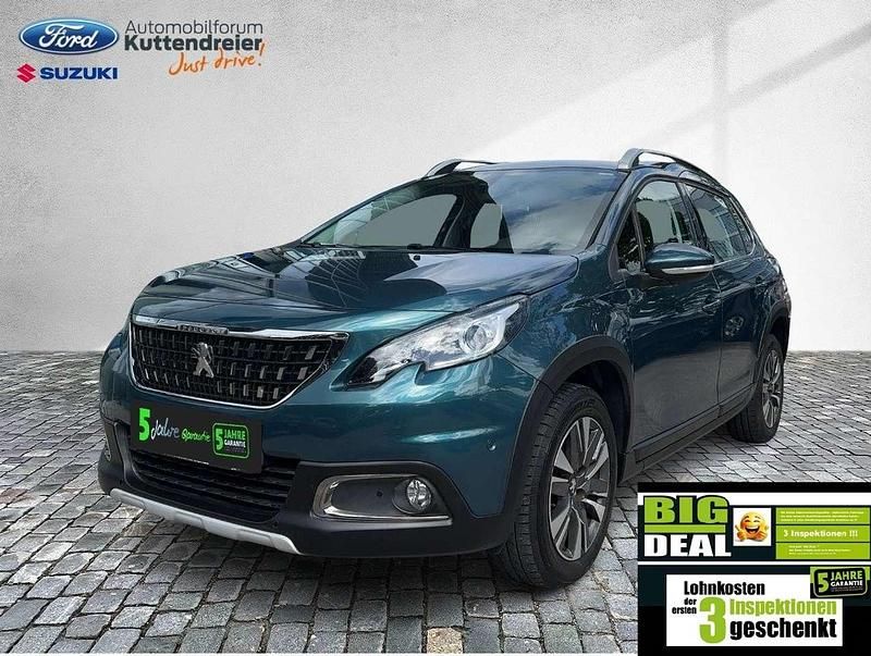 Lackierung emerald crystal/met Gebraucht 2019 Peugeot 2008 Allure SUV | 13.980 € (Guter Preis) - Bild 1/2