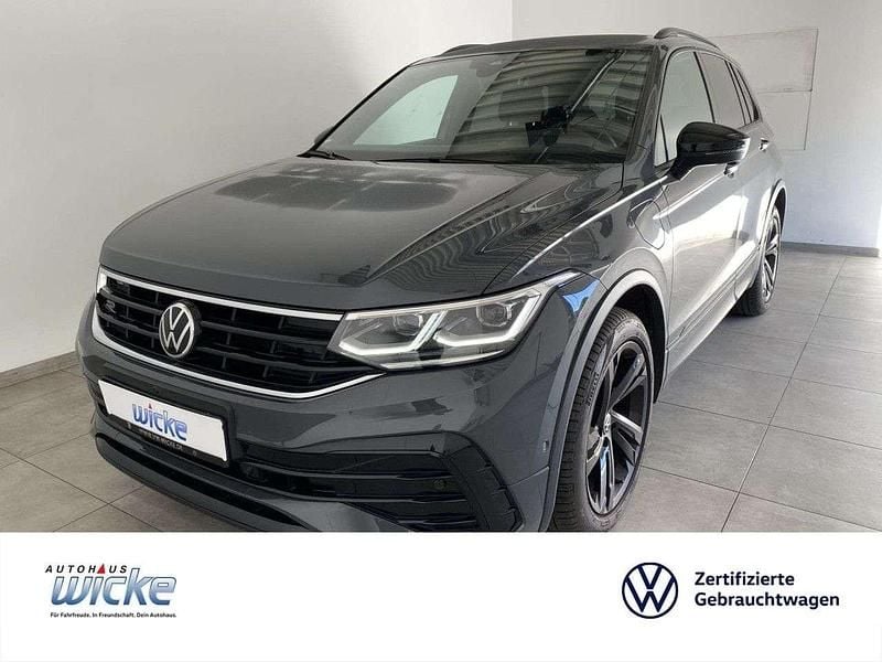 Grau Gebraucht 2021 VW Tiguan R-line SUV | 31.980 € (Guter Preis) - Bild 1/4