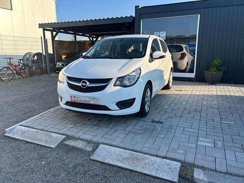 Gebraucht Opel Karl Edition 75 PS (55 kW) 2017 Schneeweiss/summitwhite/arctic Kleinwagen