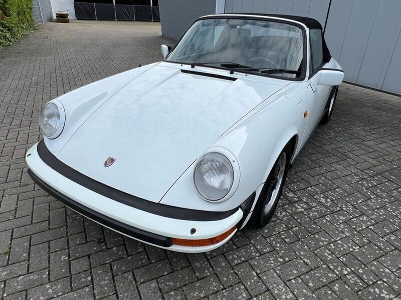 Weiß Gebraucht 1983 Porsche 911SC Cabrio | 56.950 € - Bild 1/4