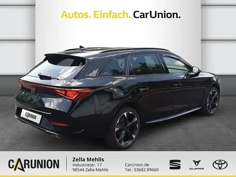 Gebraucht Cupra Leon 204 PS (150 kW) 2022 Midnight schwarz Kombi