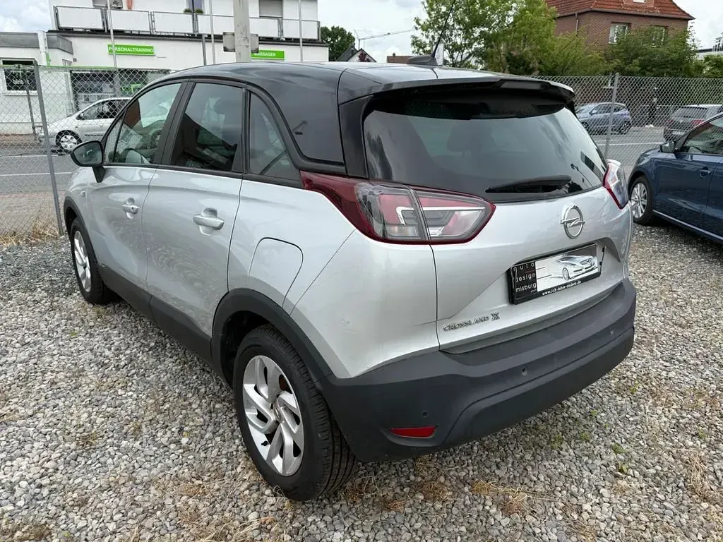 Gebraucht Opel Crossland 82 PS (60 kW) 2018 Silber SUV