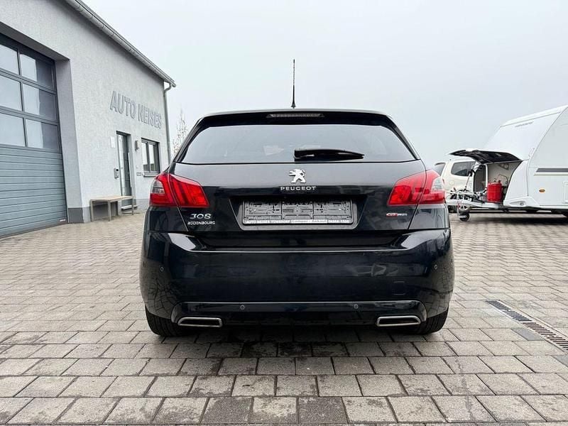 Gebraucht Peugeot 308 GT-line 131 PS (96 kW) 2018 Schwarz Limousine