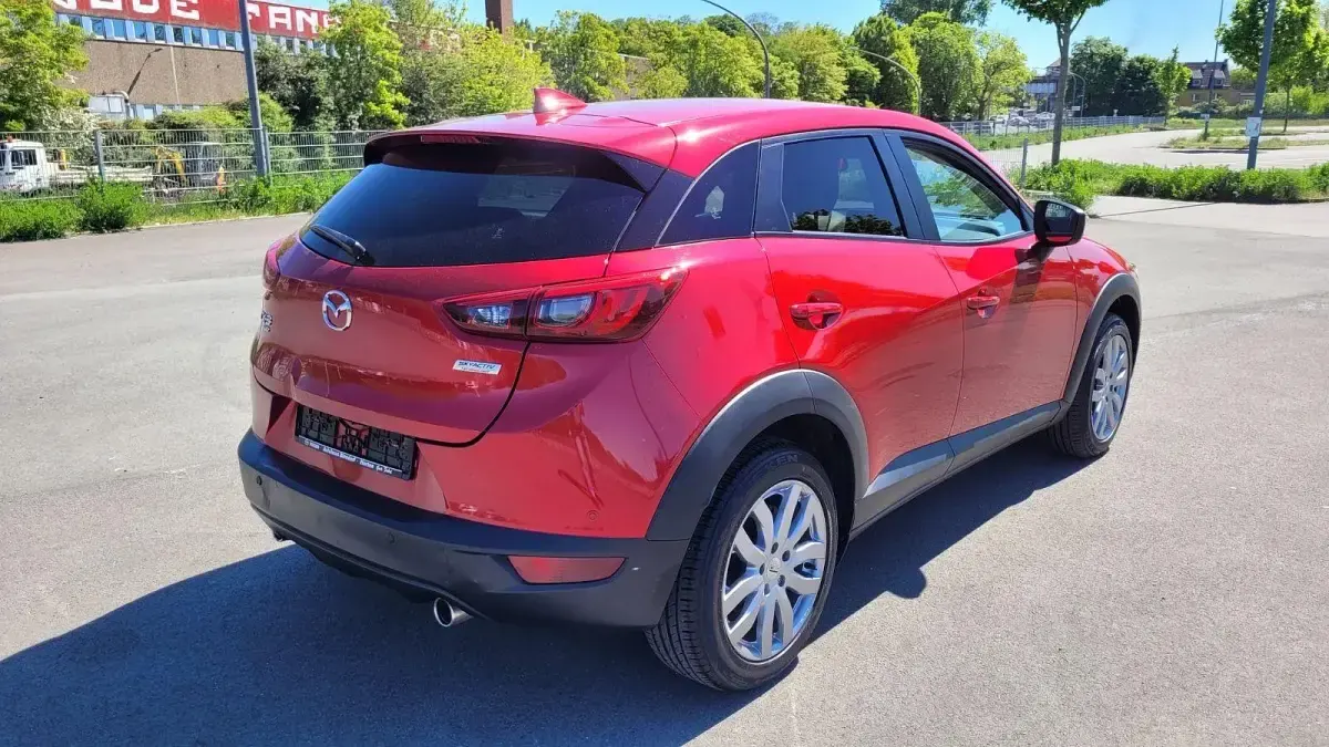 Gebraucht Mazda CX-3 Exclusive-Line 150 PS (110 kW) 2015 Rot SUV