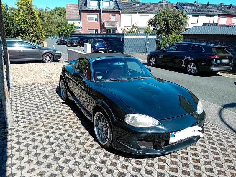 Gebraucht Mazda MX5 110 PS (80 kW) 1999 Schwarz Cabrio