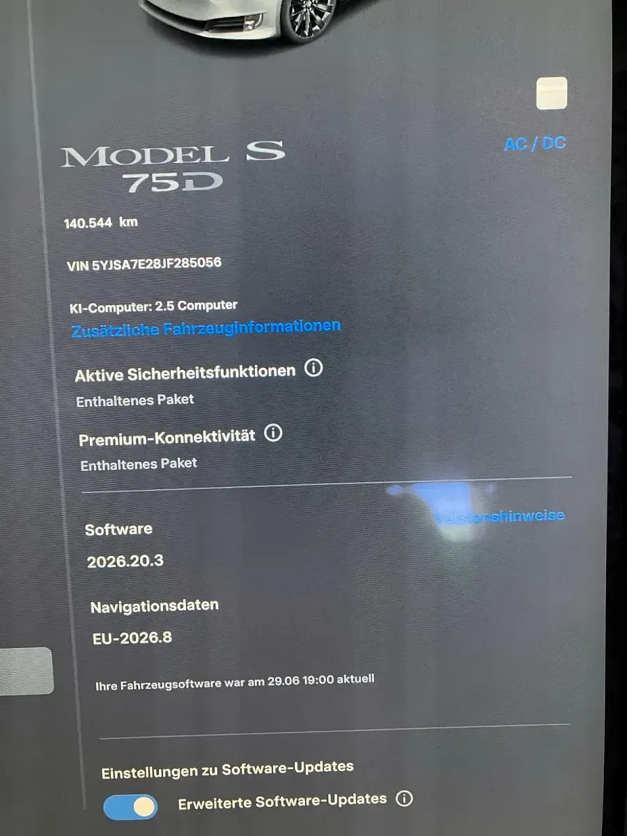 Gebraucht Tesla Model S 386 kW (525 PS) 2018 Schwarz Kleinwagen
