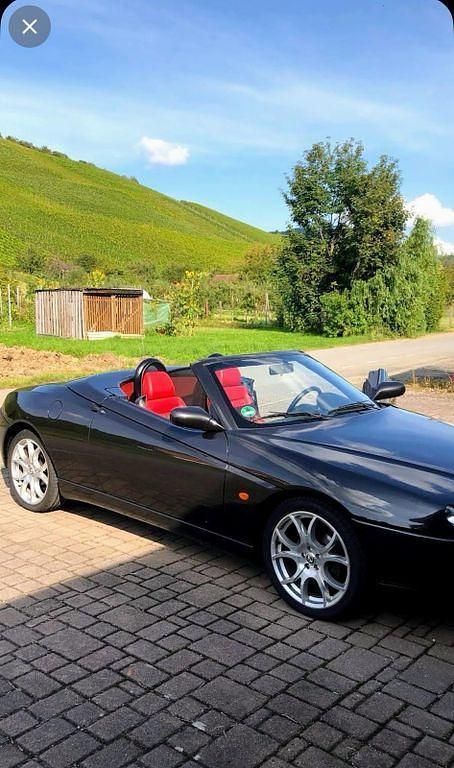 Gebraucht Alfa Romeo Spider 155 PS (114 kW) 1998 Schwarz Cabrio