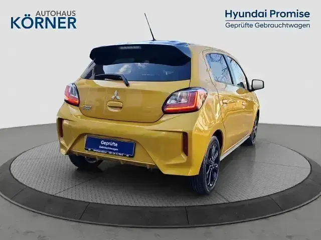 Gebraucht Mitsubishi Space Star Spirit+ 80 PS (58 kW) 2021 Gelb Kleinwagen