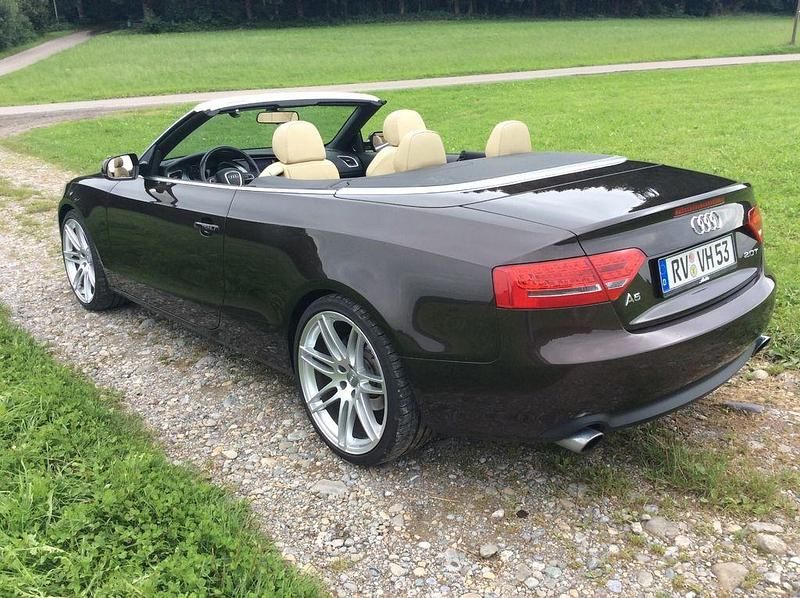 Gebraucht Audi A5 Cabriolet Ambiente 211 PS (155 kW) 2009 Braun Cabrio