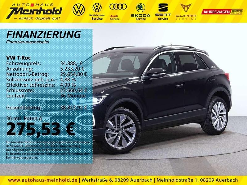 Deep black perleffekt Gebraucht 2025 VW T-Roc SUV | 34.888 € (Fairer Preis) - Bild 1/4
