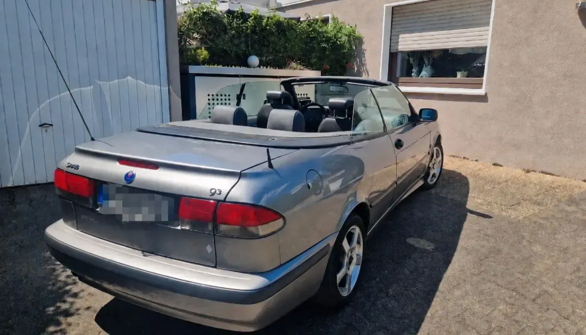 Gebraucht Saab 9-3 Cabriolet 150 PS (110 kW) 2001 Silber Cabrio
