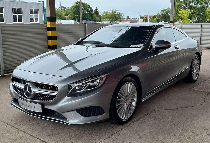Palladiumsilber metalliclack Gebraucht 2014 Mercedes 500 Coupé | 44.499 € (Fairer Preis) - Bild 1/4