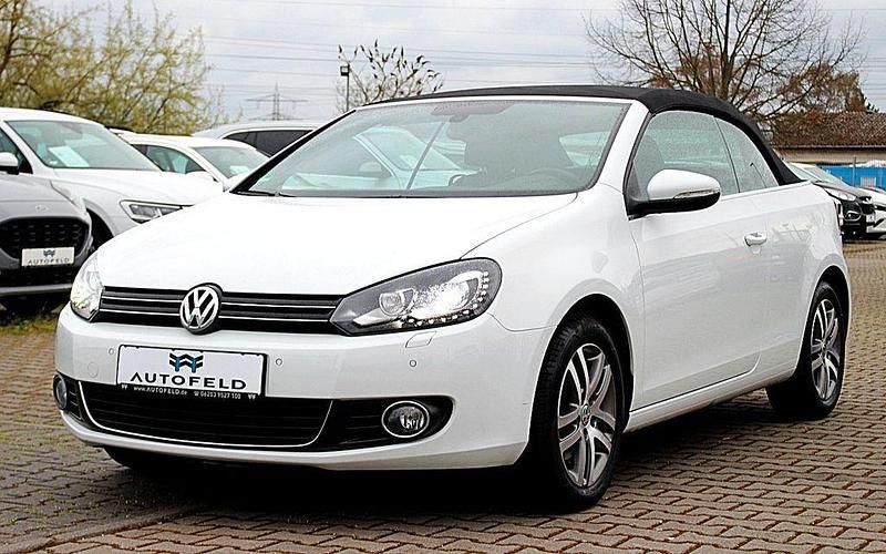 Gebraucht VW Golf Cabriolet 122 PS (89 kW) 2012 Weiß Cabrio