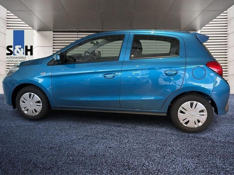 Neu Mitsubishi Space Star Plus 71 PS (52 kW) 2025 Blau) (blau Limousine