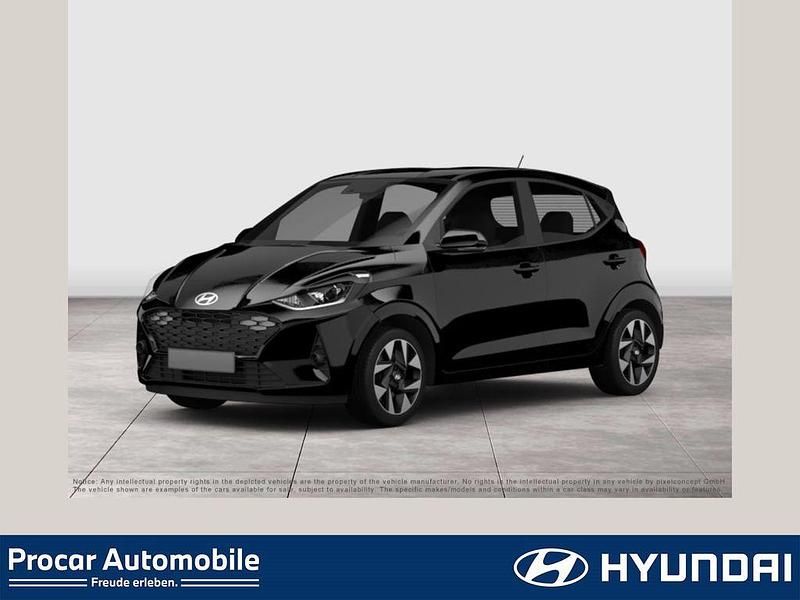 Schwarz Neu 2025 Hyundai i10 Trend Kleinwagen | 19.280 € (Fairer Preis) - Bild 1/4