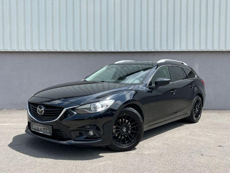 Schwarz Gebraucht 2014 Mazda 6 Sports-Line Kombi | 7.490 € (Guter Preis) - Bild 1/4
