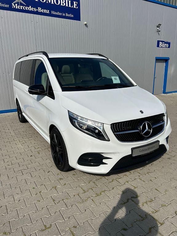 Gebraucht Mercedes V300 Exclusive 237 PS (174 kW) 2023 9134 lackfarbe bergkristallwei Van / Kleinbus