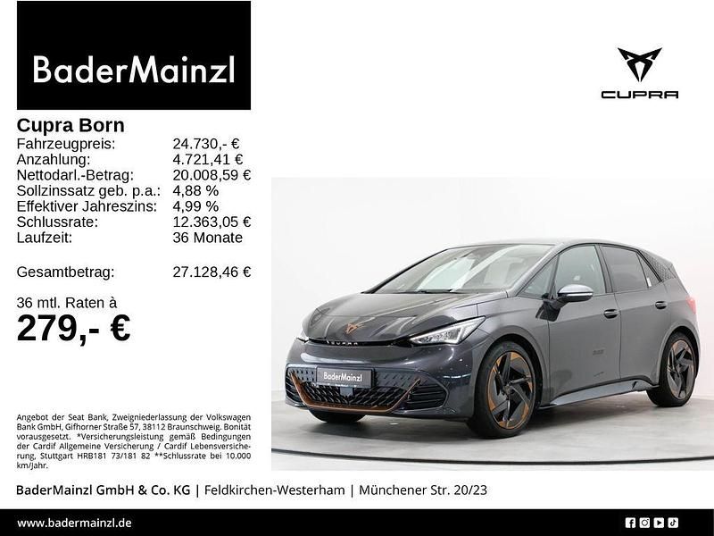 Grau Gebraucht 2022 Cupra Born Kleinwagen | 24.730 € (Etwas zu teuer) - Bild 1/3