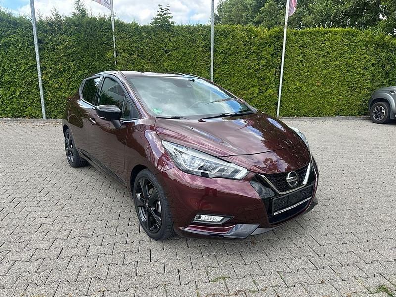 Rot Gebraucht 2020 Nissan Micra Style Edition Kleinwagen | 13.450 € (Superpreis) - Bild 1/4