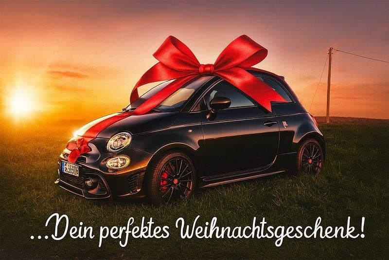Schwarz Gebraucht 2021 Abarth 595C Competizione Cabrio | 19.490 € (Superpreis) - Bild 1/4