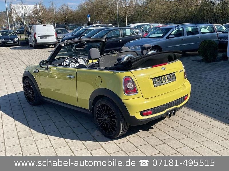 Gebraucht Mini Cooper S Cabriolet 174 PS (127 kW) 2009 Gelb Cabrio