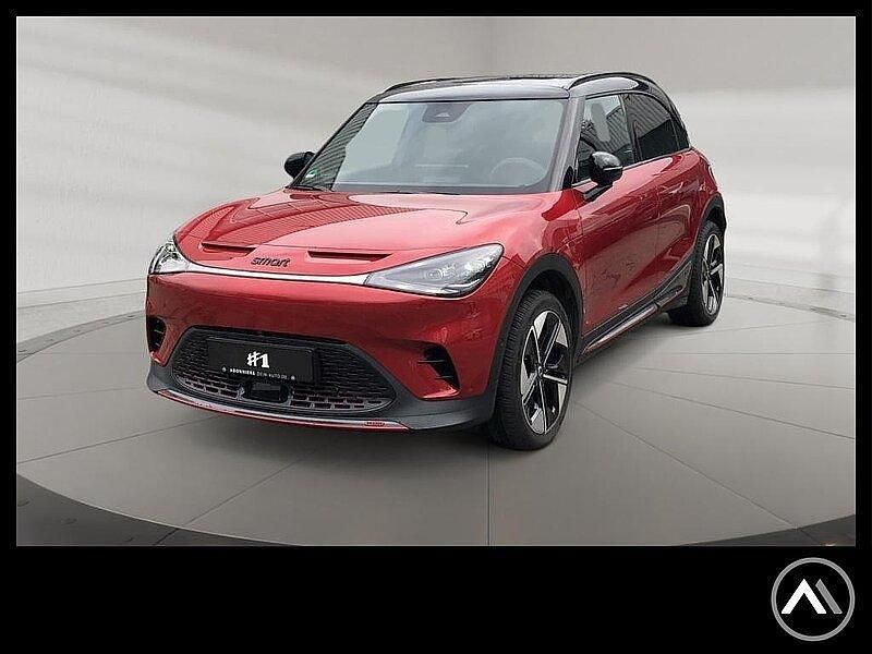 Schwarz laser red metallic Gebraucht 2023 Smart #1 Brabus SUV | 39.890 € (Teuer) - Bild 1/4