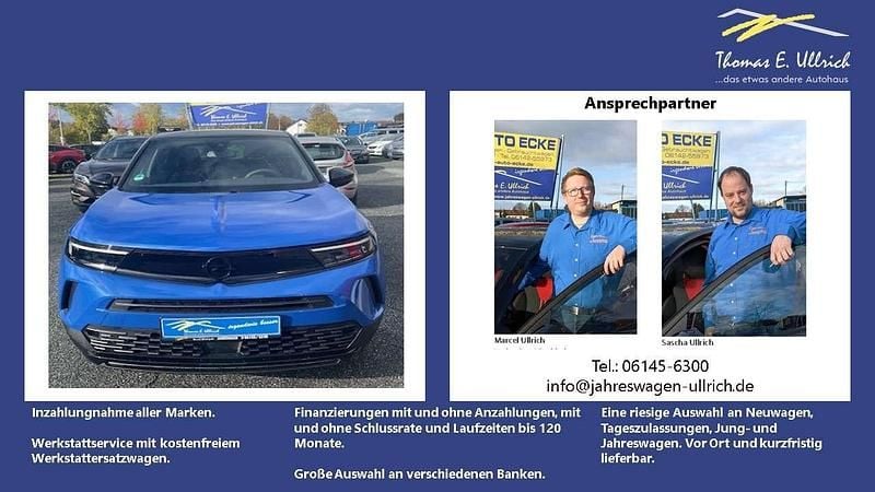 Blau Gebraucht 2024 Opel Mokka SUV | 19.795 € (Guter Preis) - Bild 1/4