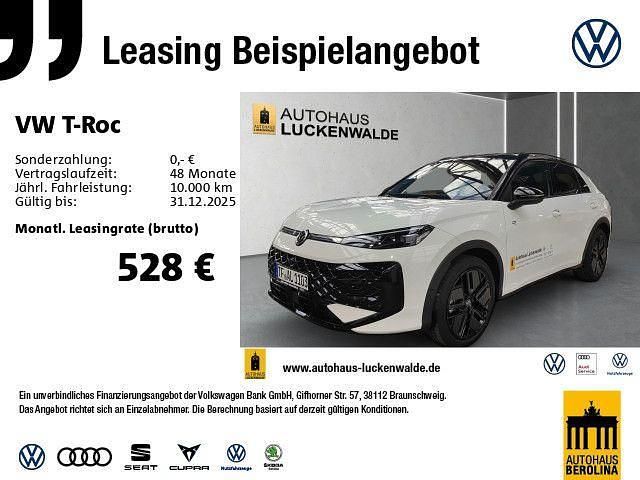 Weiß Gebraucht 2025 VW T-Roc R-line SUV | 42.222 € - Bild 1/4