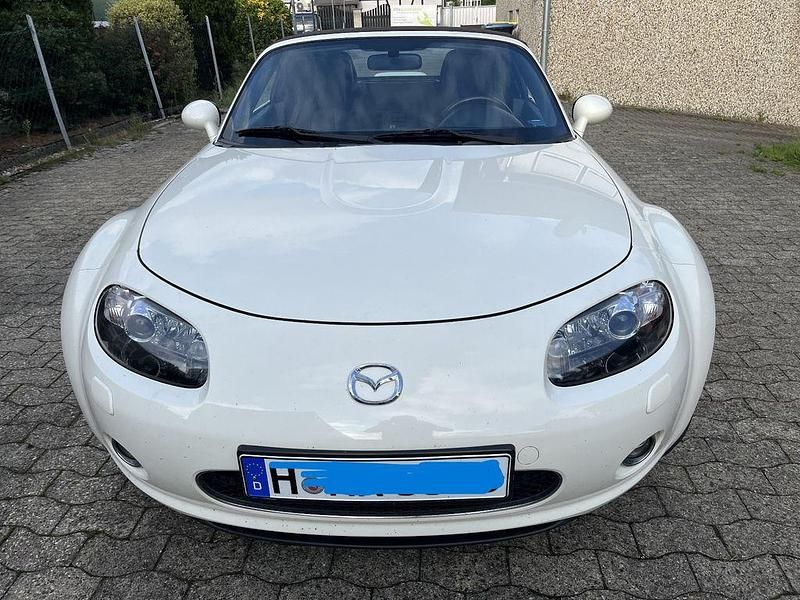 Gebraucht Mazda MX5 160 PS (117 kW) 2008 Weiß Cabrio