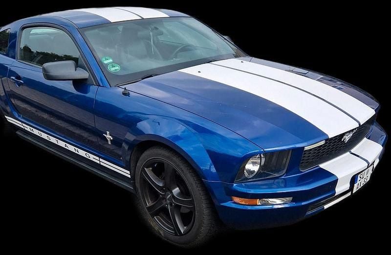 Blau Gebraucht 2007 Ford Mustang Coupé | 12.000 € (Fairer Preis) - Bild 1/4