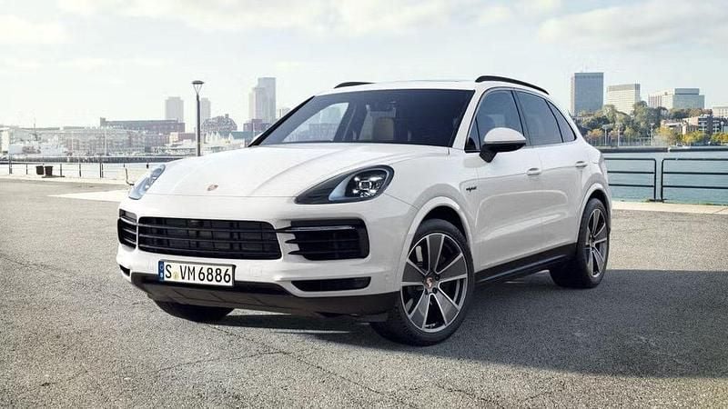 Weiß Gebraucht 2023 Porsche Cayenne Platinum Edition SUV | 82.890 € (Superpreis) - Bild 1/4