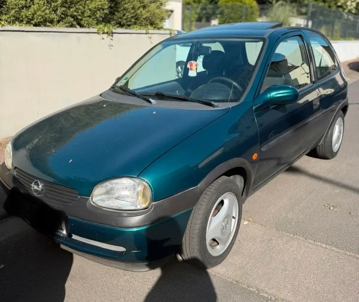 Gebraucht Opel Corsa 55 PS (40 kW) 1997 Grün Kleinwagen