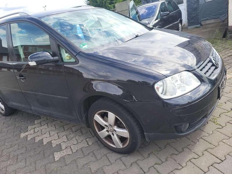 Schwarz Gebraucht 2006 VW Touran Trendline Van / Kleinbus | 1.500 € (Guter Preis) - Bild 1/4
