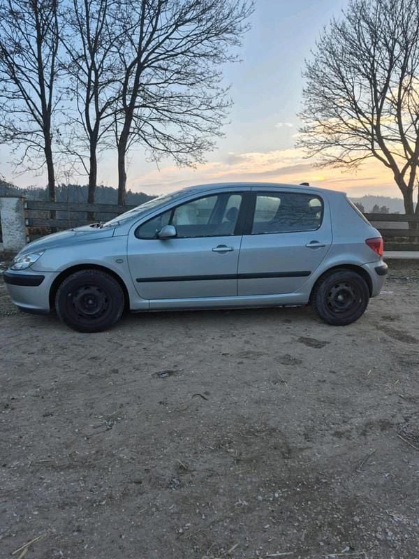 Grau Gebraucht 2002 Peugeot 307 Kleinwagen | 1.000 € (Superpreis) - Bild 1/4