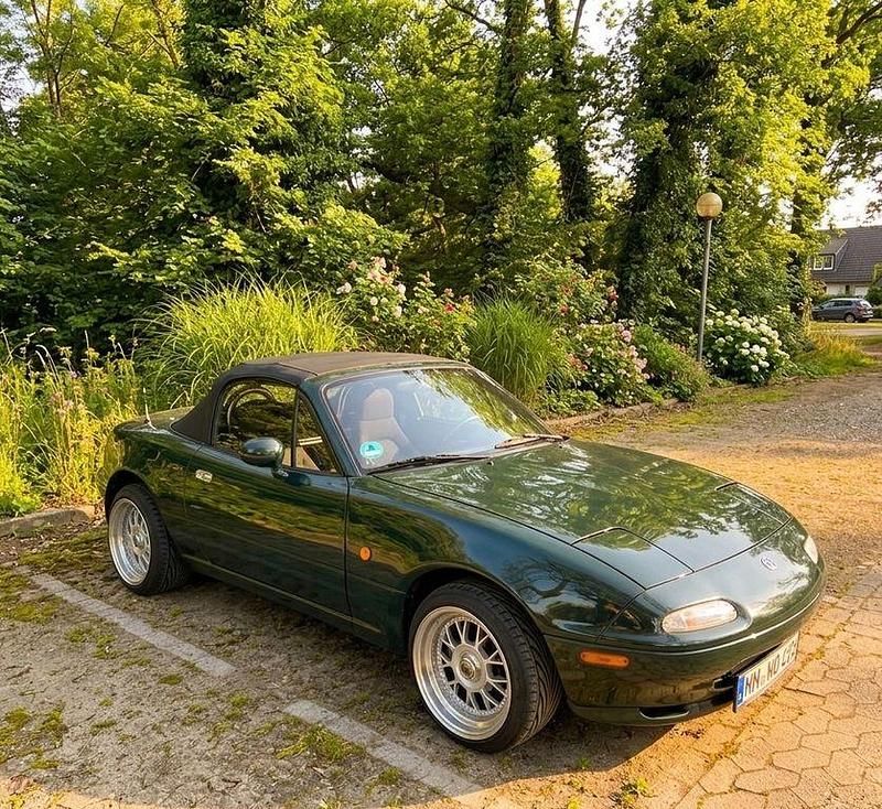 Gebraucht Mazda MX5 90 PS (66 kW) 1995 Grün Cabrio